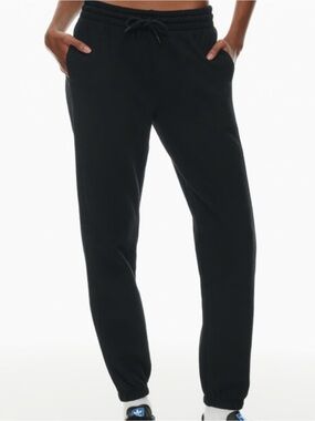 Aritzia TNA Black Women's Drawstring Jogger Pants XS white